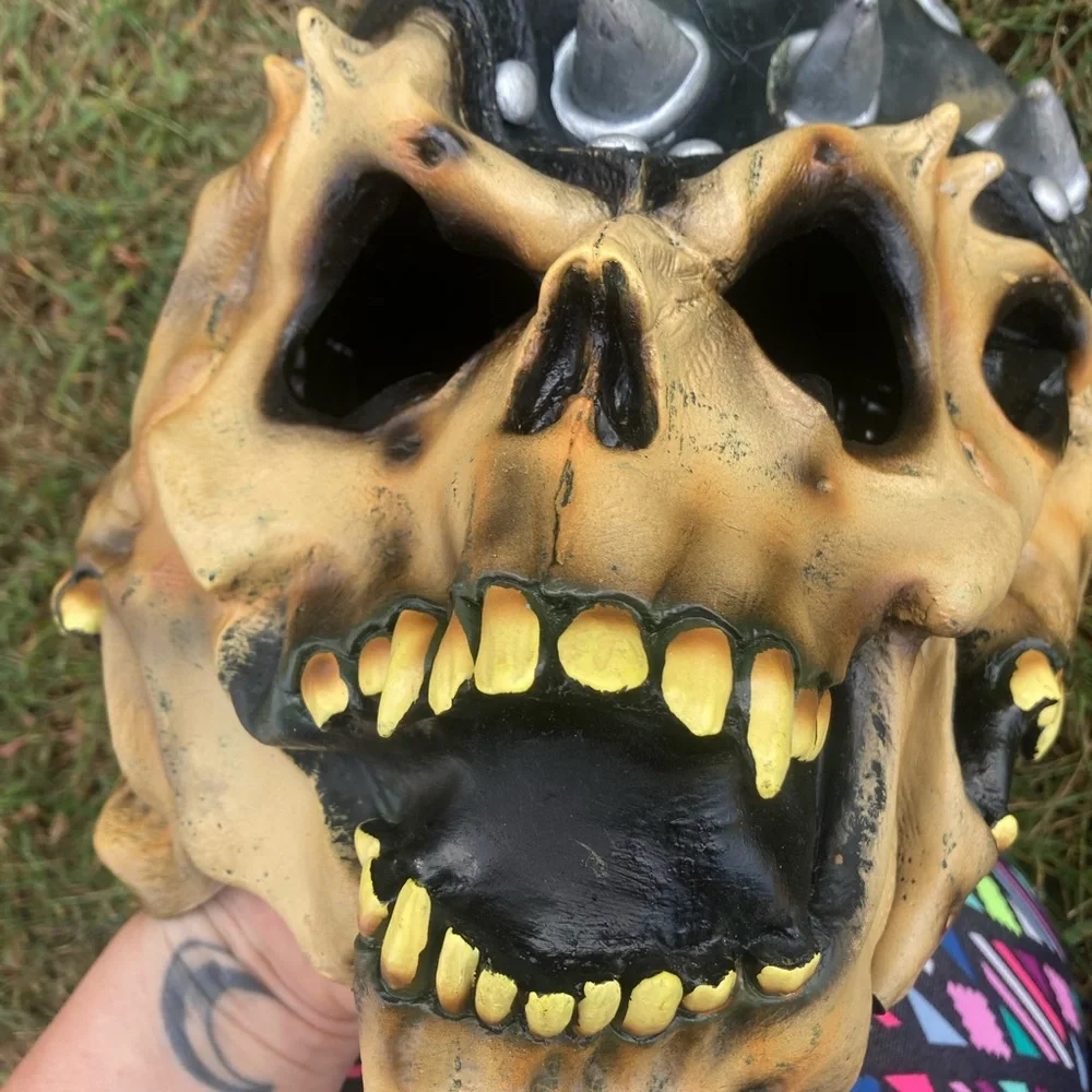 Vintage Horror Skull Mask // Halloween // Cosplay